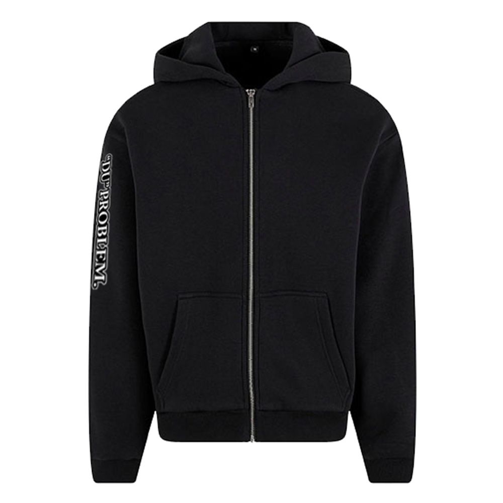 Du ProblemFluffy Zip Hoodie – Bild 5